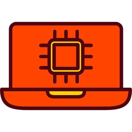 cpu Generic Outline Color icon