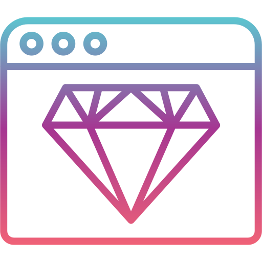 diamant Generic Gradient Icône