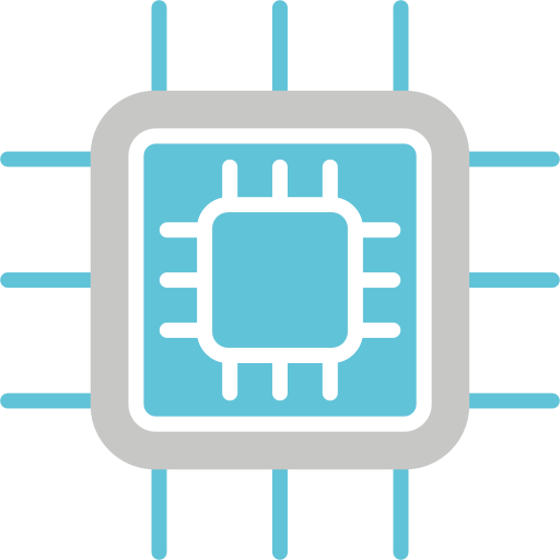 Cpu Generic Blue icon