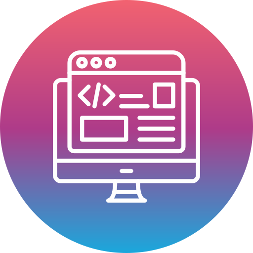Developer Generic Flat Gradient icon