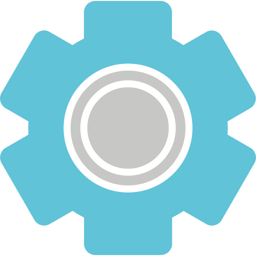 Gear Generic Blue icon