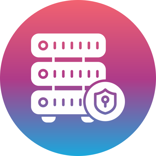 la sicurezza dei dati Generic Flat Gradient icona