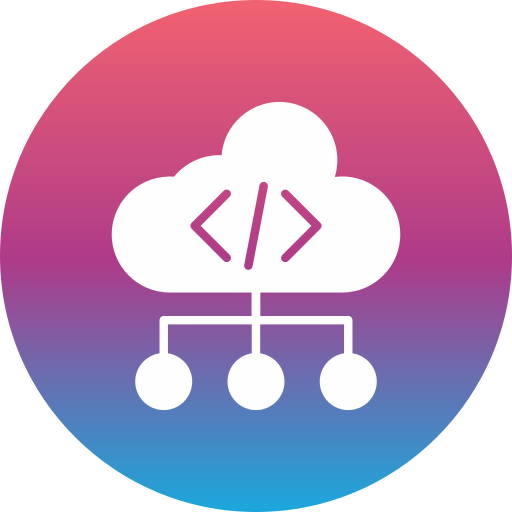 codifica cloud Generic Flat Gradient icona