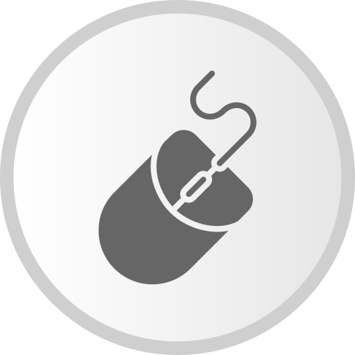 mausklicker Generic Grey icon