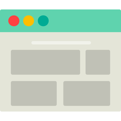 web browser Generic Flat icono