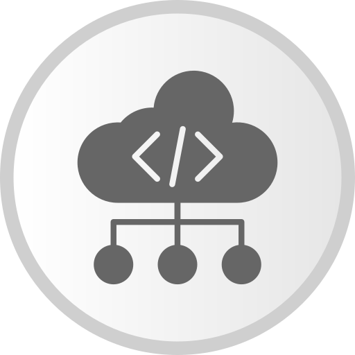 cloud-codering Generic Grey icoon