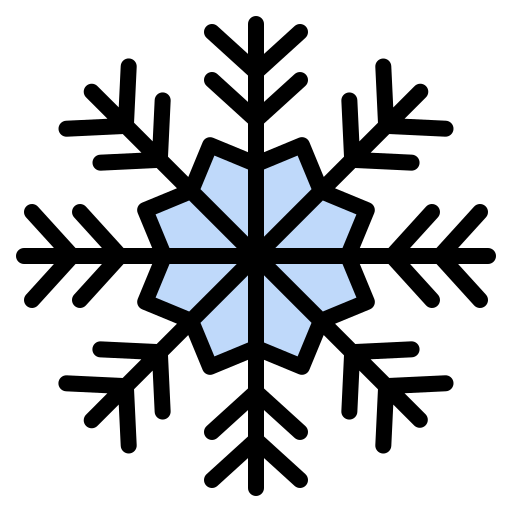 schneeflocke Generic Outline Color icon