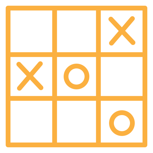 Tic Tac Toe Generic Simple Colors icon