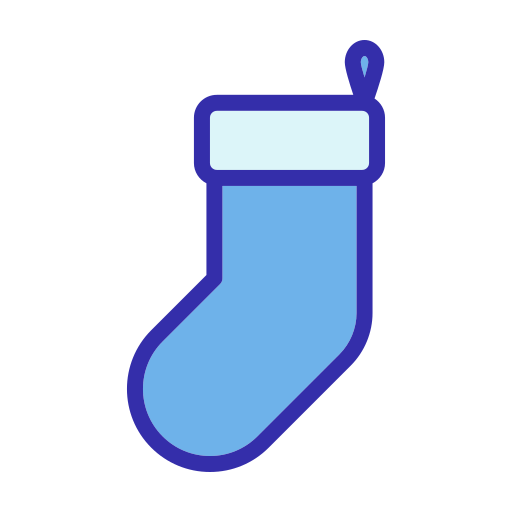 Christmas Sock Generic Blue icon
