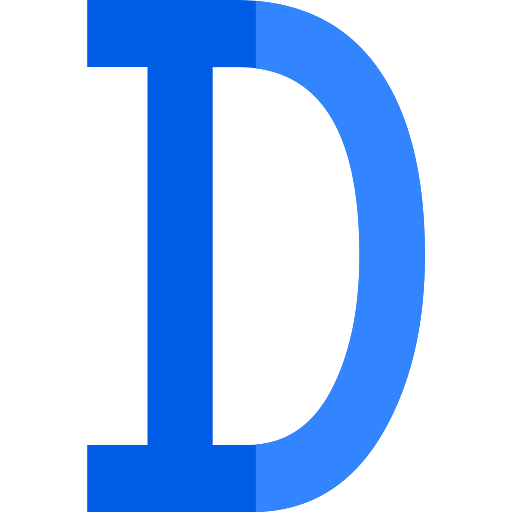 Буква d Generic Flat иконка