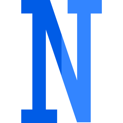 letra n Generic Flat icono