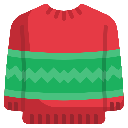 Christmas sweater Generic Flat icon
