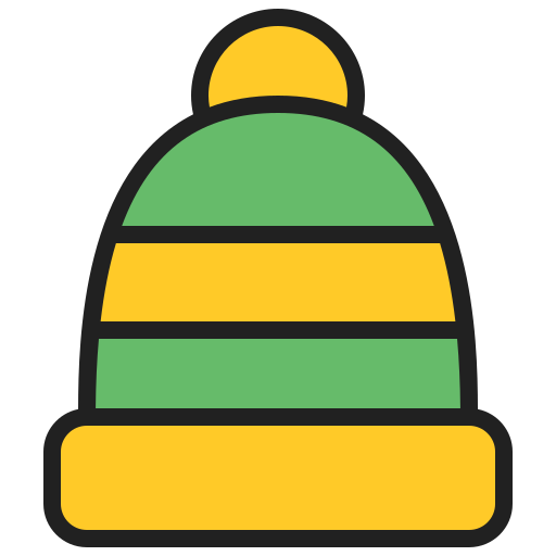겨울 모자 Generic Outline Color icon