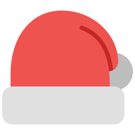 czapka świąteczna Generic Flat ikona