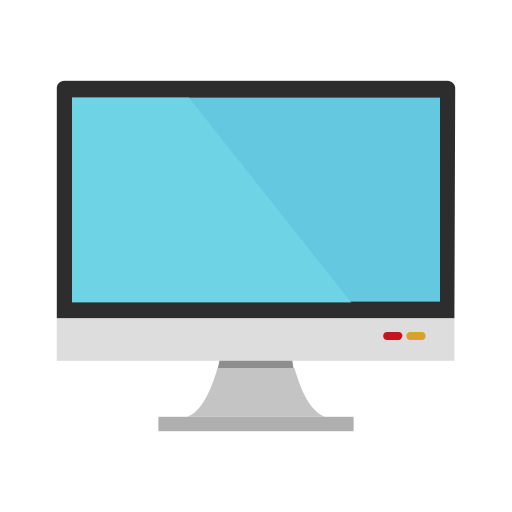 Computer monitor Generic Flat icon