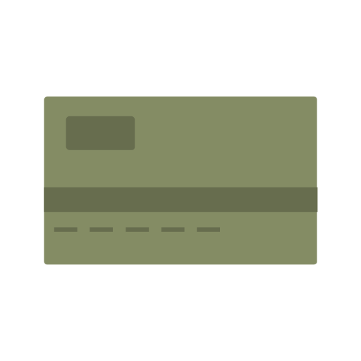 carta bancaria Generic Flat icona