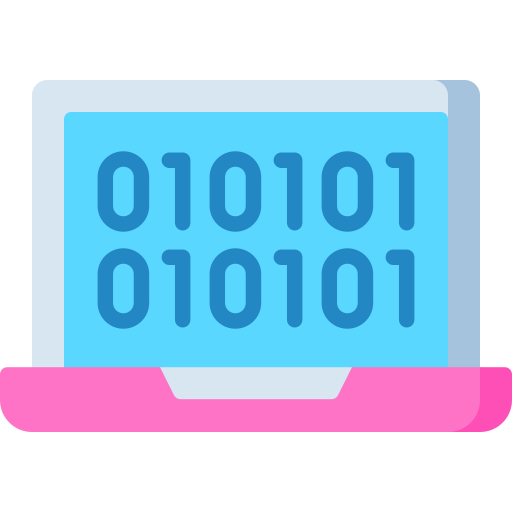 Binary code Special Flat icon