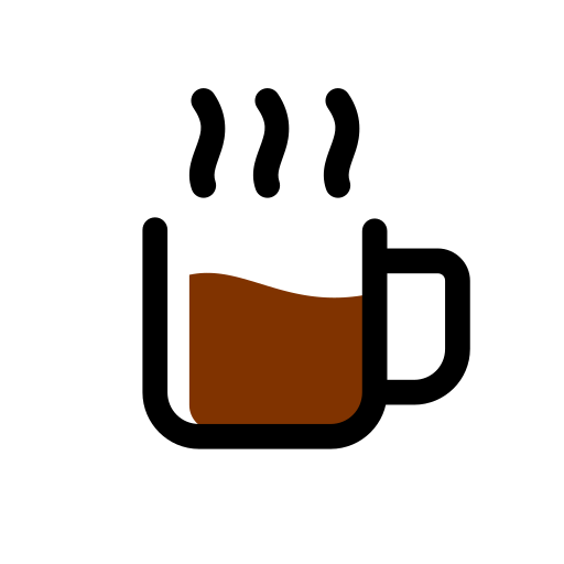 コーヒー Generic Color Omission icon