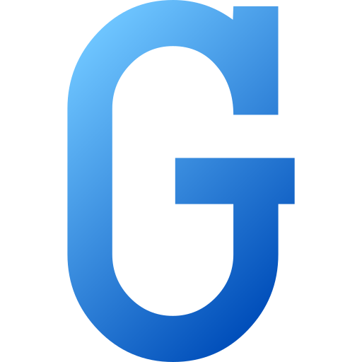 buchstabe g Generic Flat Gradient icon