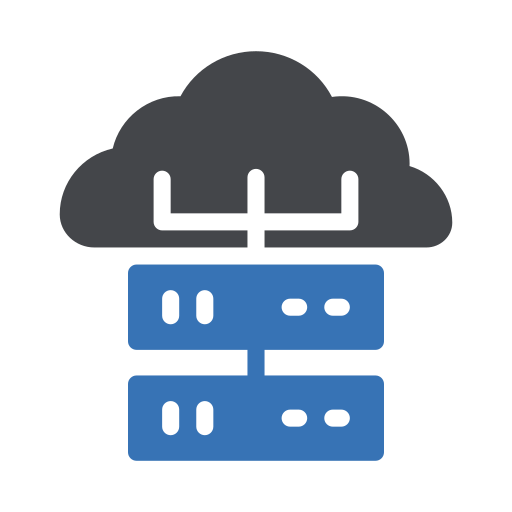 Облачный сервер Generic Blue иконка