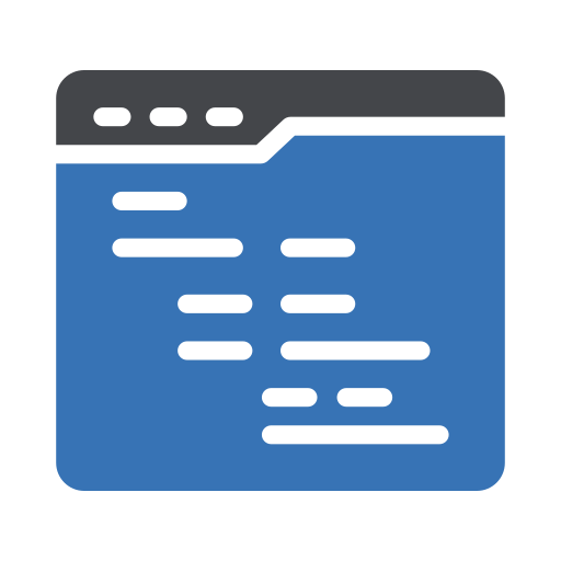 programación Generic Blue icono