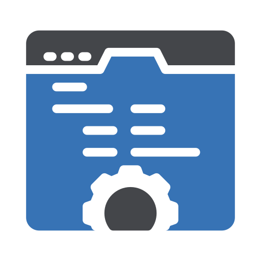 Optimization Generic Blue icon