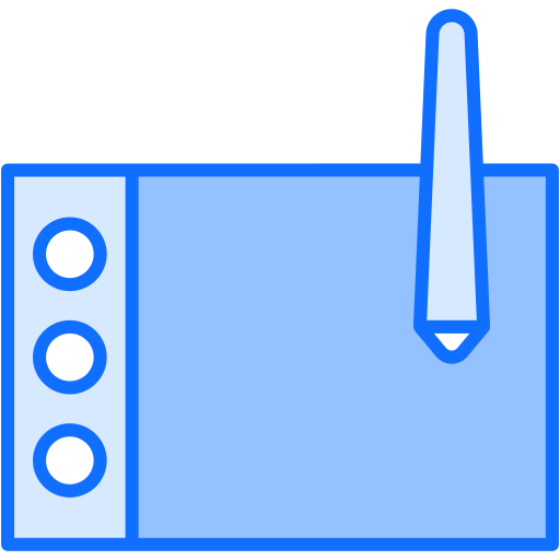 Digital art Generic Blue icon