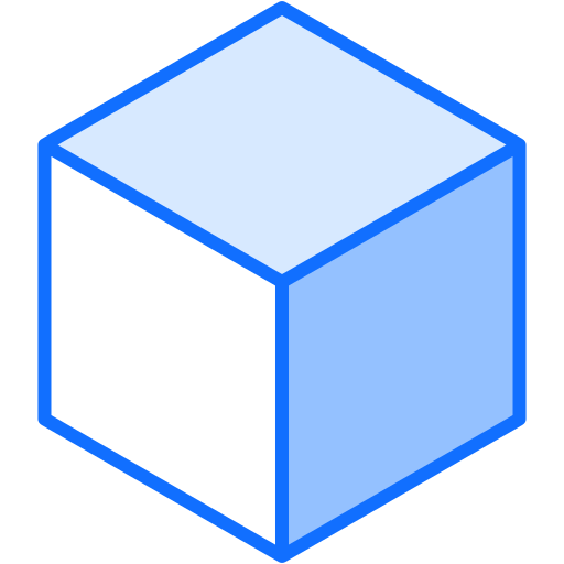 3d modeling Generic Blue icon