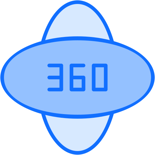 virtual reality Generic Blue icono