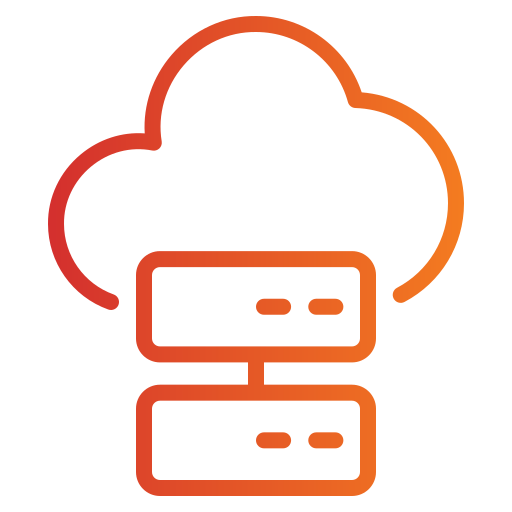Cloud Computing Generic Gradient icon