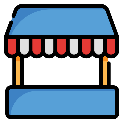 mercado Generic Outline Color icono