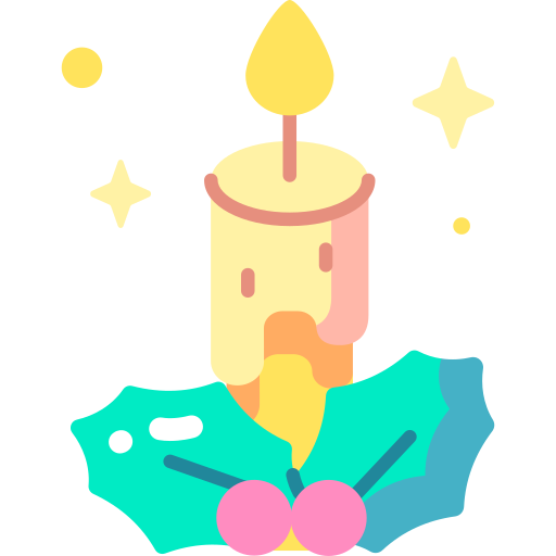 candle Special Candy Flat icon