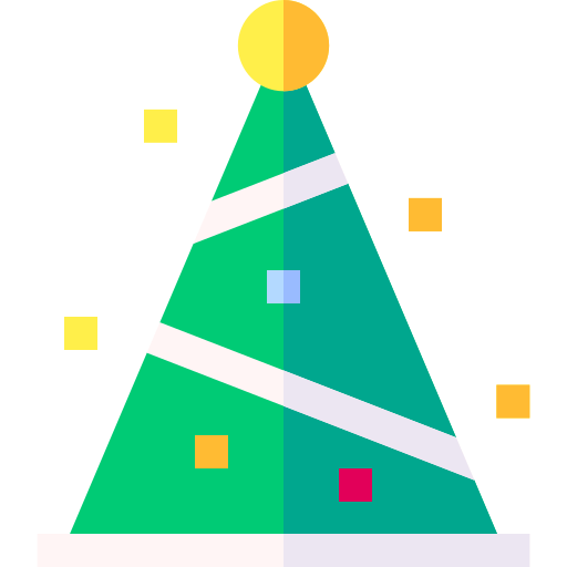 Christmas Tree Basic Straight Flat icon