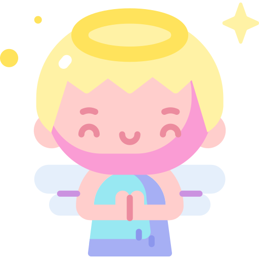 anioł Special Candy Flat ikona