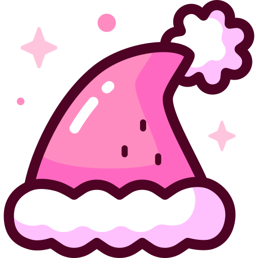 산타 모자 Special Candy Lineal color icon