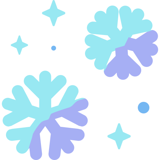 Śnieg Special Candy Flat ikona