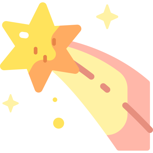 gwiazda Special Candy Flat ikona