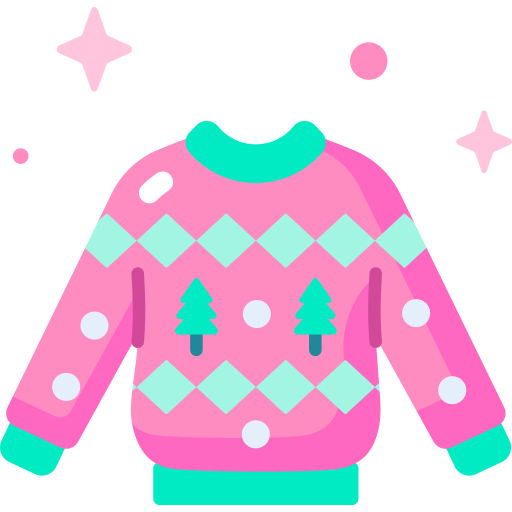 Sweater Special Candy Flat icon