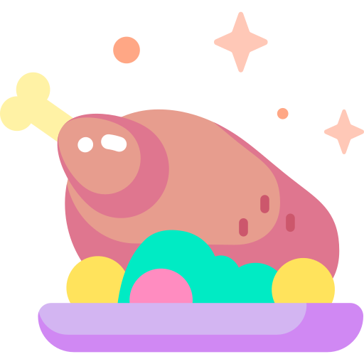 七面鳥 Special Candy Flat icon