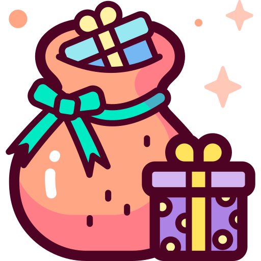 Сумка с подарками Special Candy Lineal color иконка