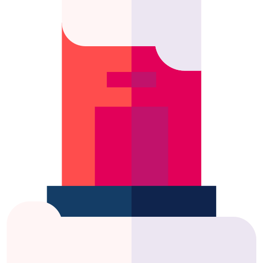 ポストボックス Basic Straight Flat icon