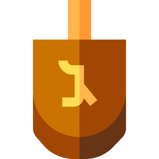 dreidel Basic Straight Flat icon