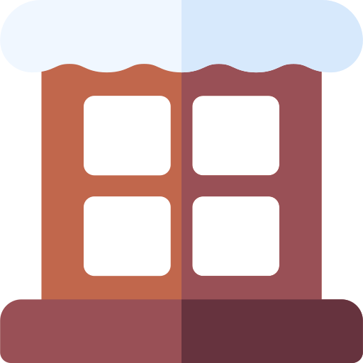 ventana Basic Rounded Flat icono