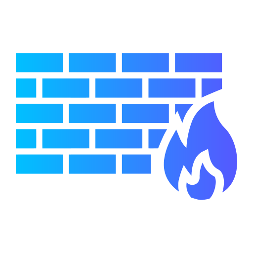 firewall Generic Flat Gradient icon