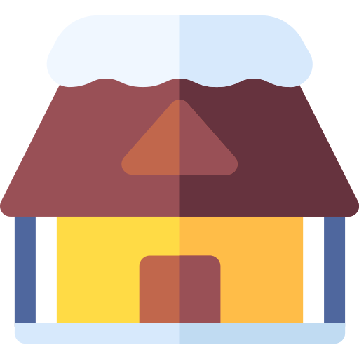 дом Basic Rounded Flat иконка