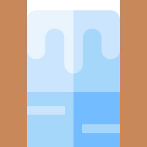 cascada Basic Straight Flat icono