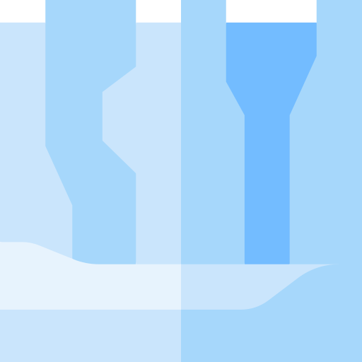 Снежный Basic Straight Flat иконка
