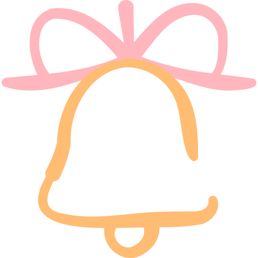 Bell Basic Hand Drawn Color icon