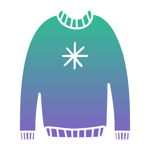 suéter Generic Flat Gradient Ícone