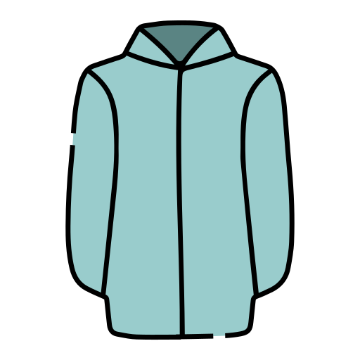 jacke Generic Thin Outline Color icon